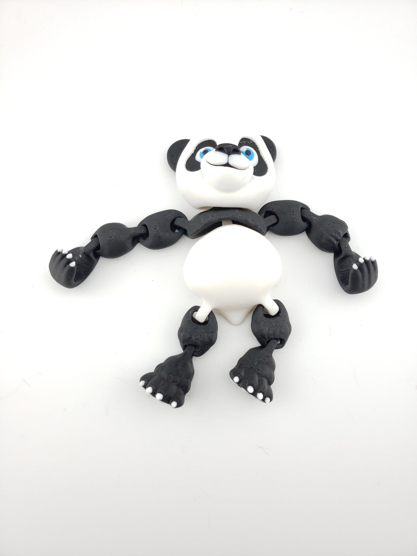 Hanging Panda and Tree - Sensory Stress Fidget - Articulated - Flexi Toonz Factory - 3D Printed Dragon - Unique Gift