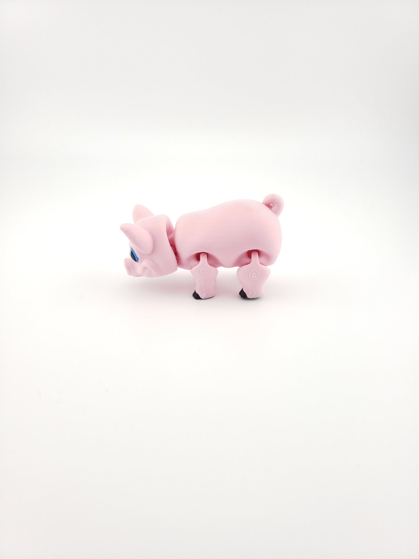 Flexi Pig - 3D Printed Fidget Fantasy Creature - Authorized Seller - Articulated Toy Figure