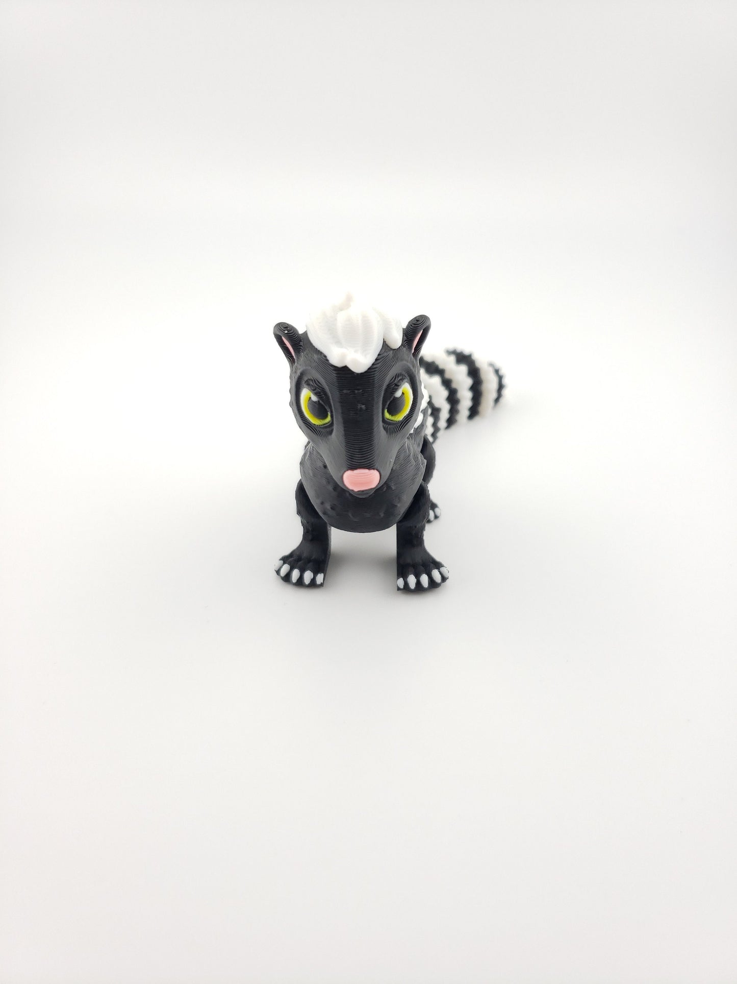 Skunk - 3D Printed Fidget Fantasy Creature - Authorized Seller - Articulated Toy Figure