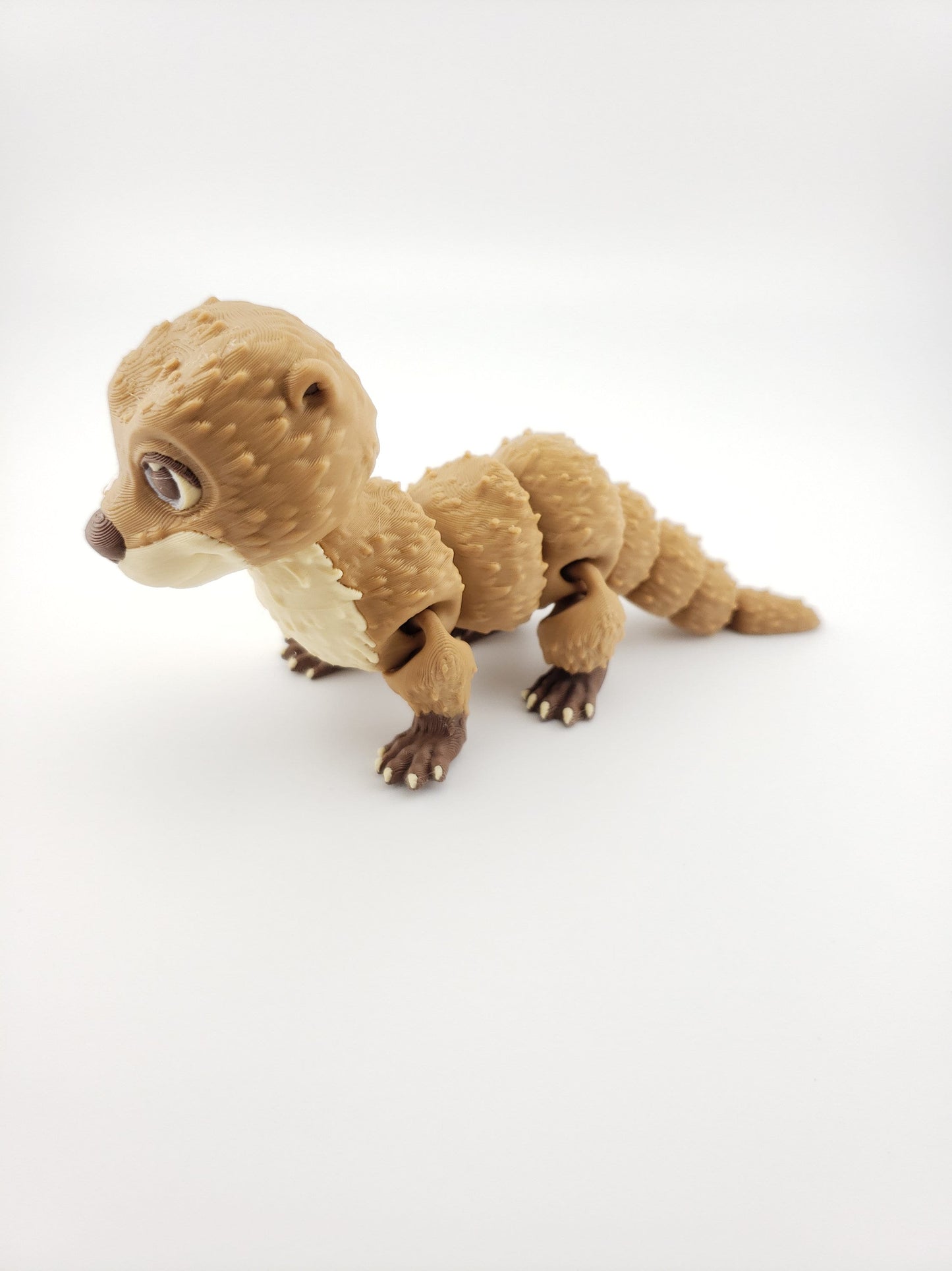 Flexi Otter - 3D Printed Fidget Fantasy Creature - Authorized Seller - Articulated Toy Figure