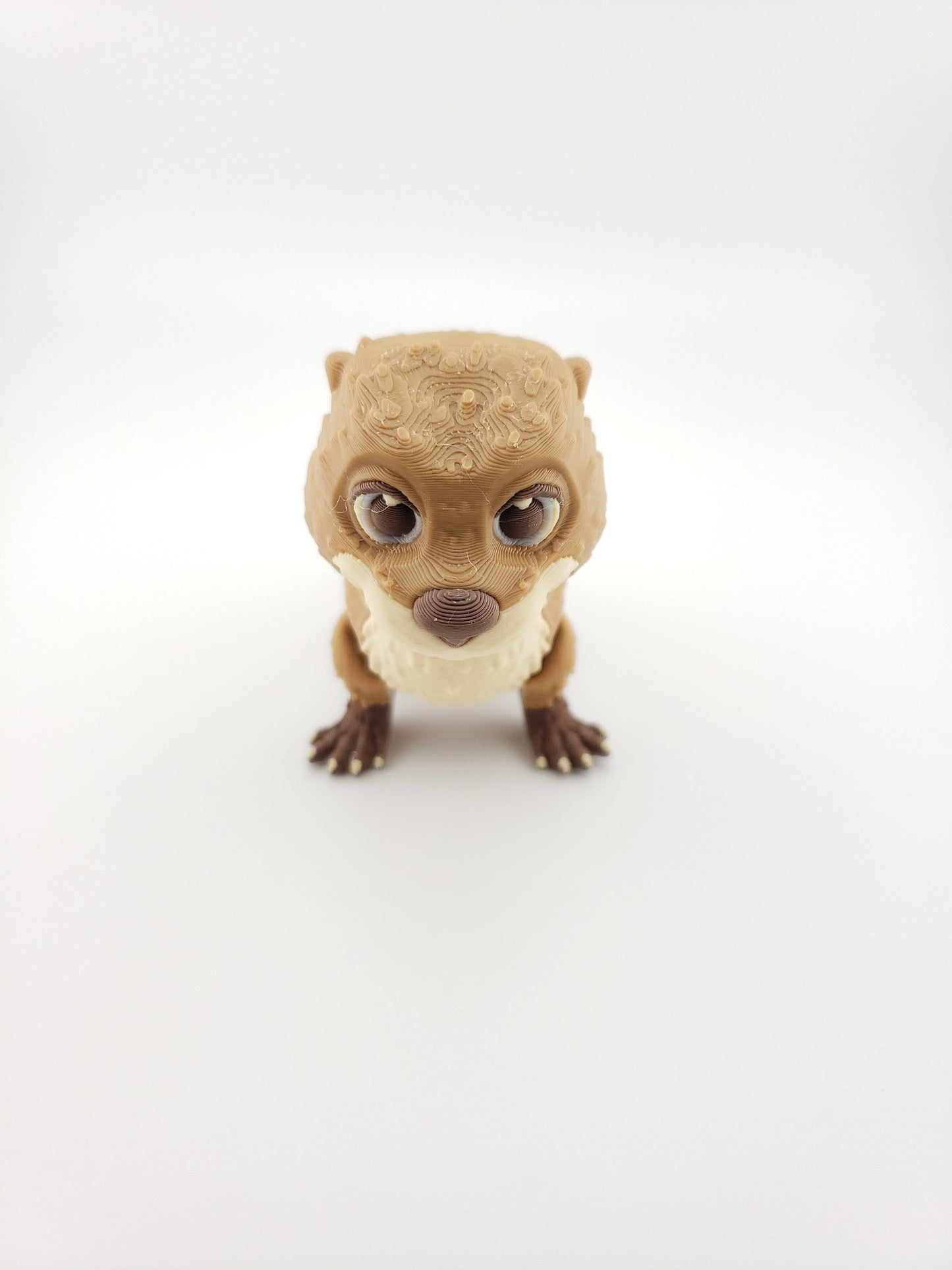 Flexi Otter - 3D Printed Fidget Fantasy Creature - Authorized Seller - Articulated Toy Figure
