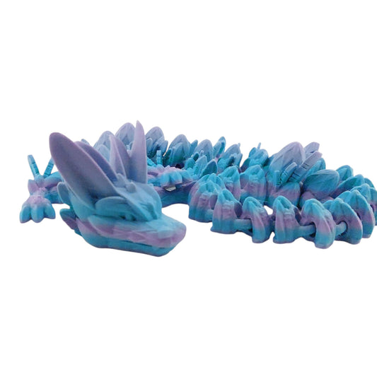Articulated Easter Egg Dragon - Flexible Sensory Toy - Unique Gift