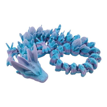 Articulated Easter Egg Dragon - Flexible Sensory Toy - Unique Gift