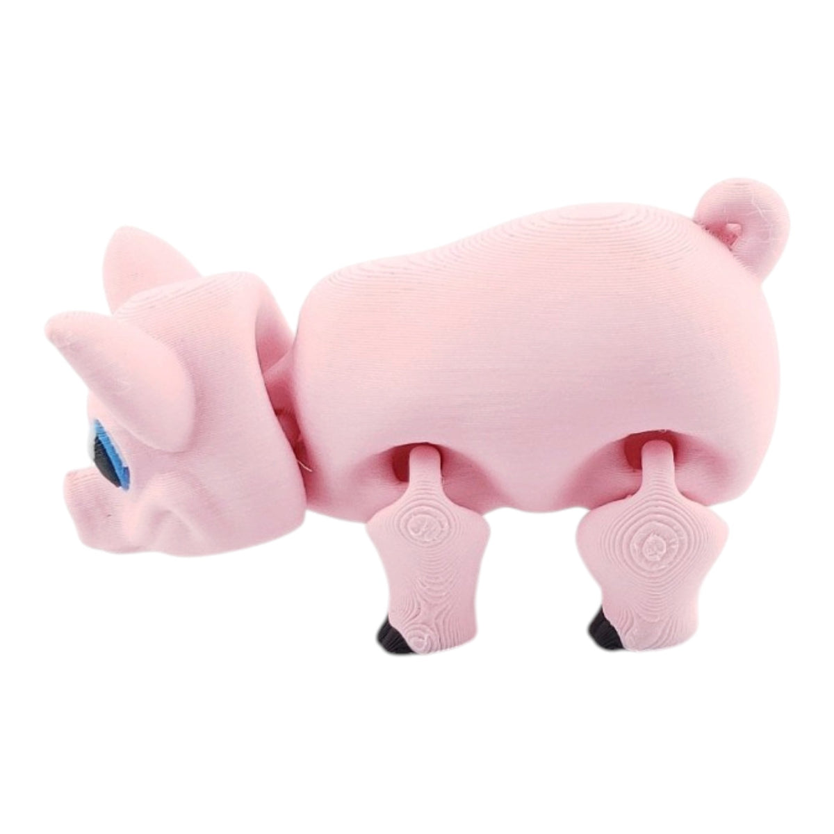 Flexi Pig - 3D Printed Fidget Fantasy Creature - Authorized Seller - Articulated Toy Figure