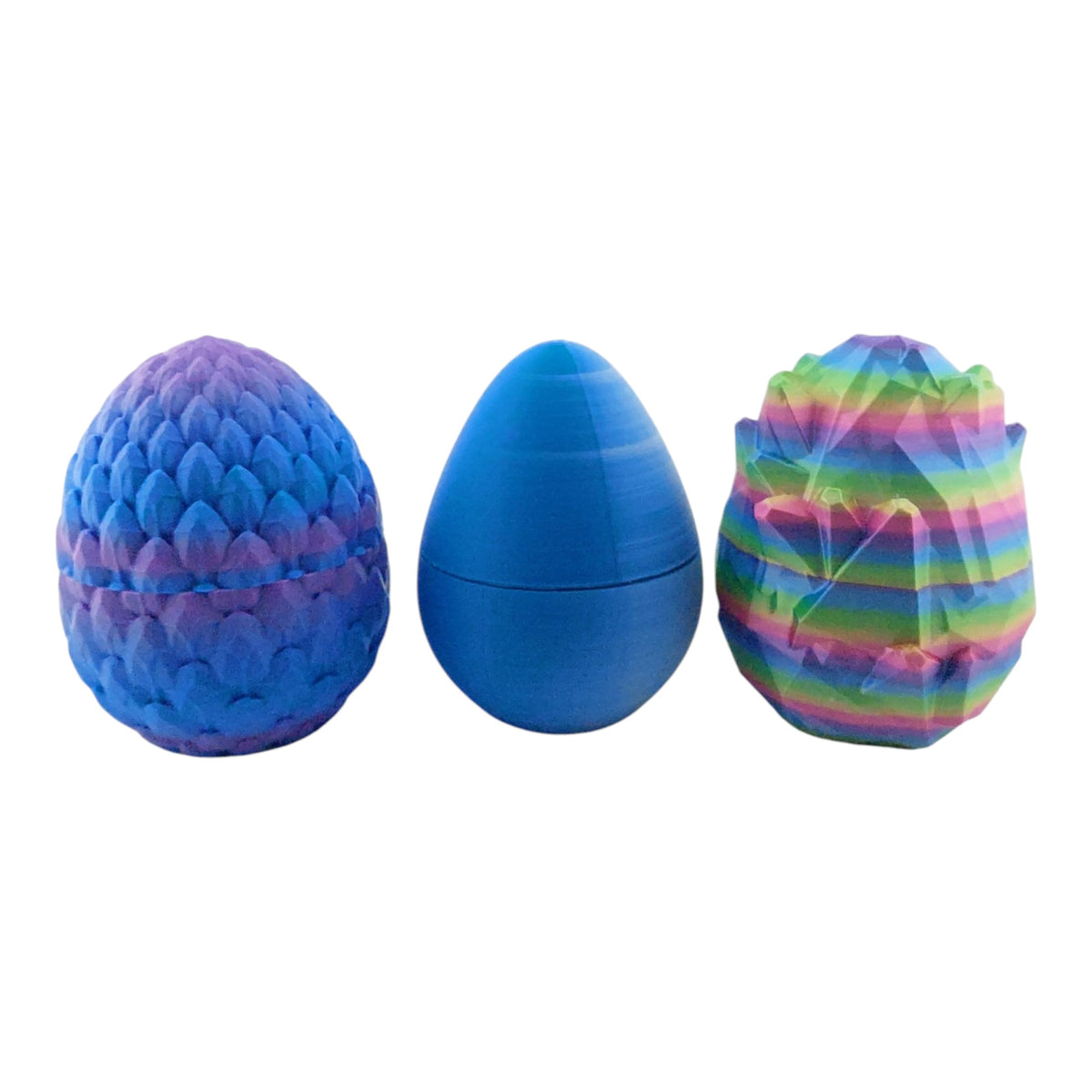 12 Inch Lunar Dragon And Matching Egg! - Sensory Stress Fidget - Articulated - Cinderwing3d - 3D Printed Dragon - Unique Gift