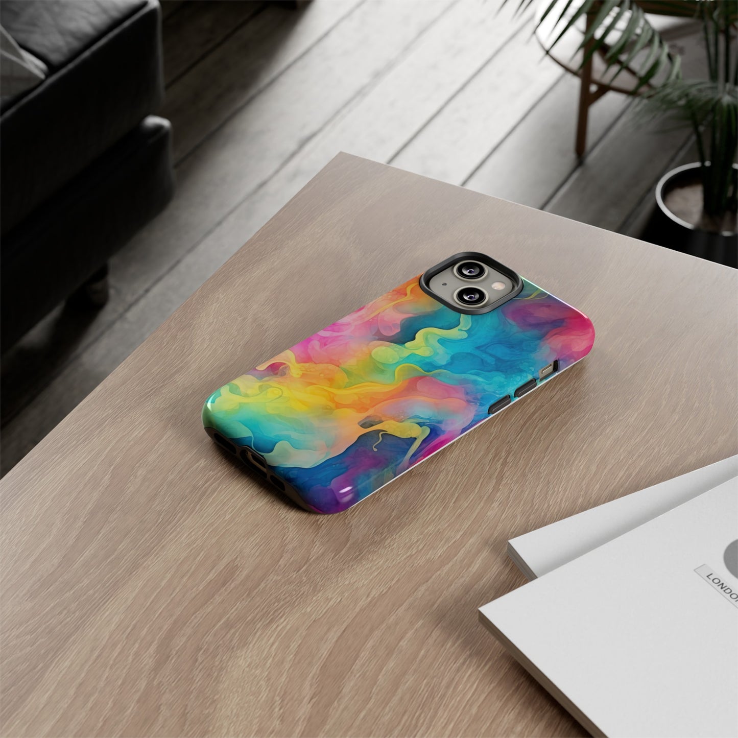 Spectrum Splash iPhone Case