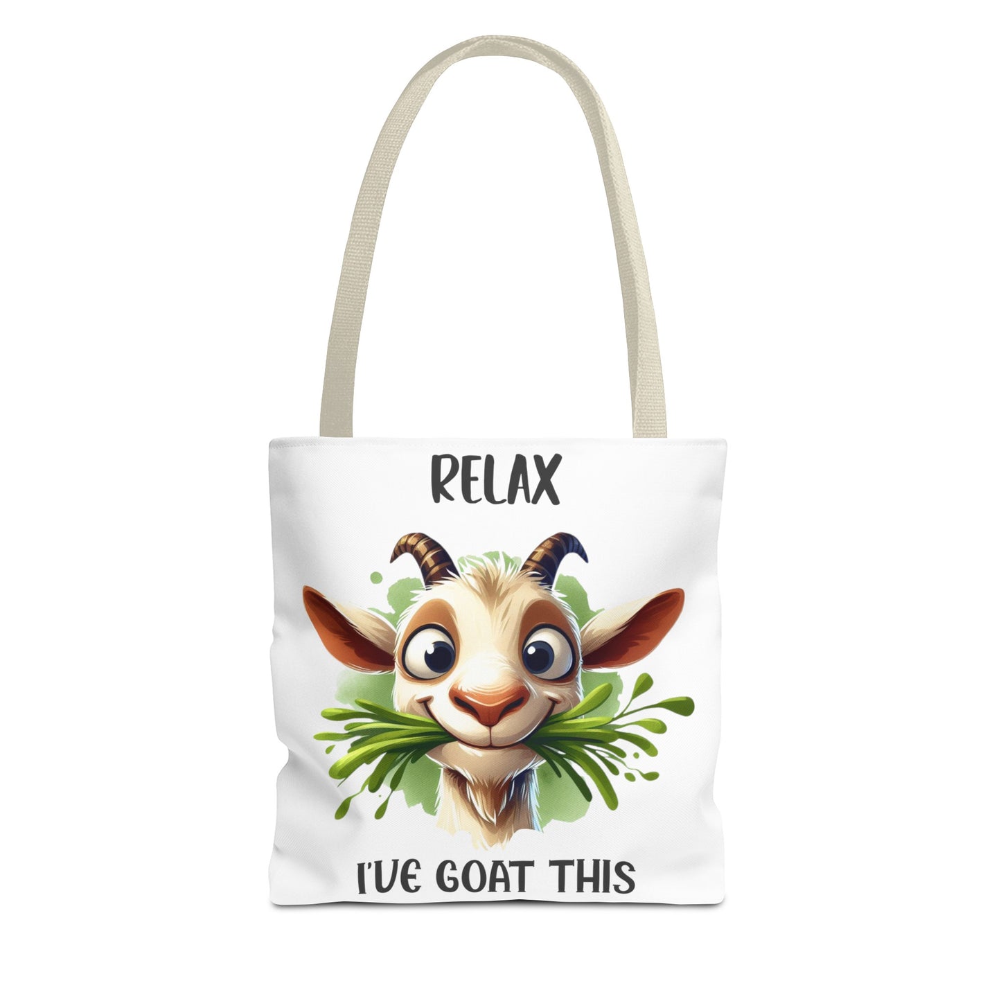 Relax, I've Goat This! Cartoon Tote Bag