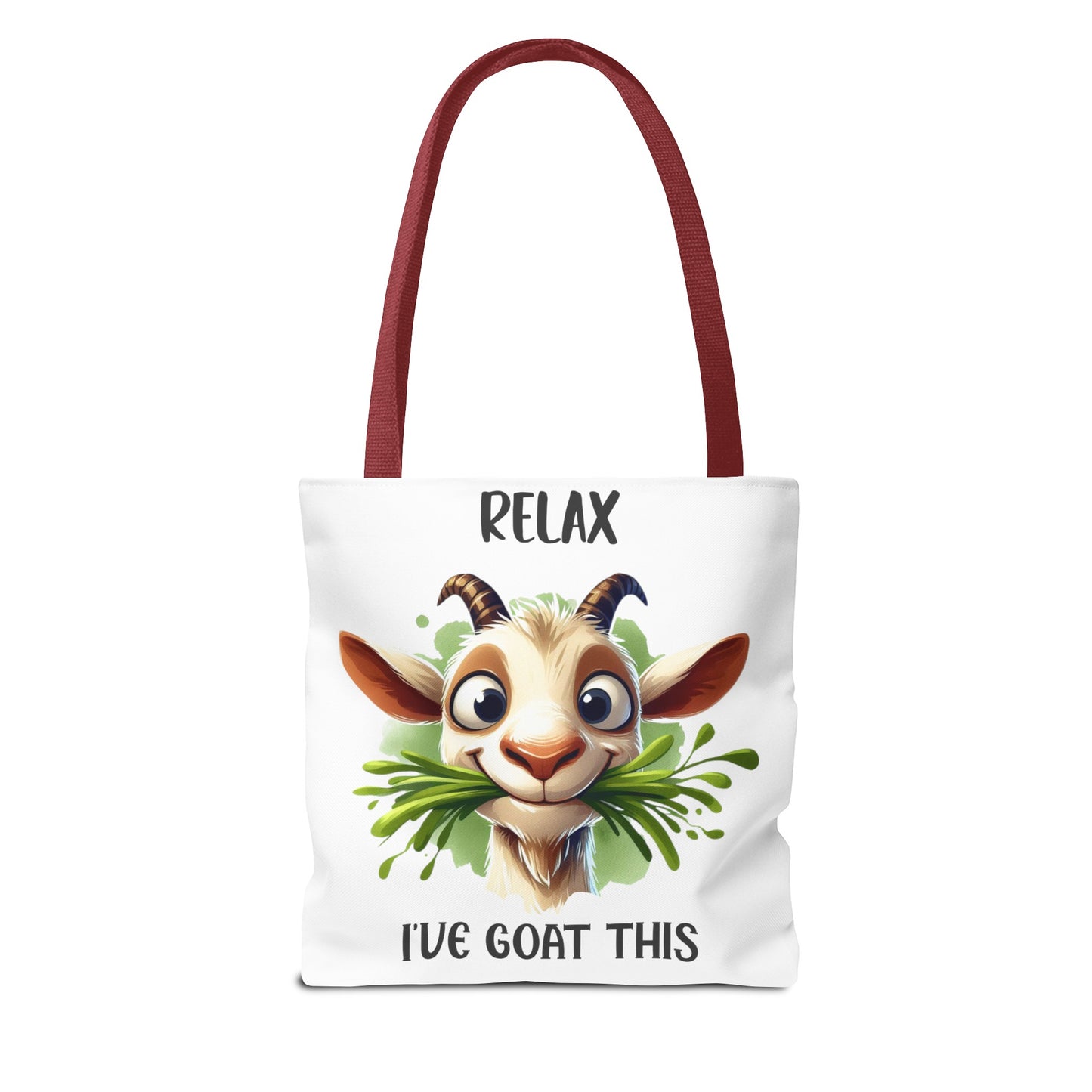 Relax, I've Goat This! Cartoon Tote Bag