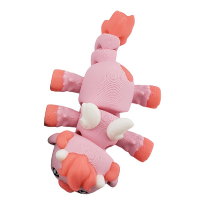 Cupid Cow 5-inch 3D printed collectible