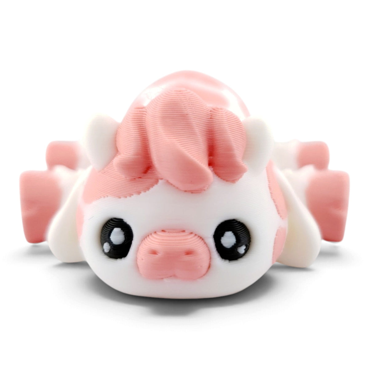Strawberry Cow 5-inch 3D printed collectible