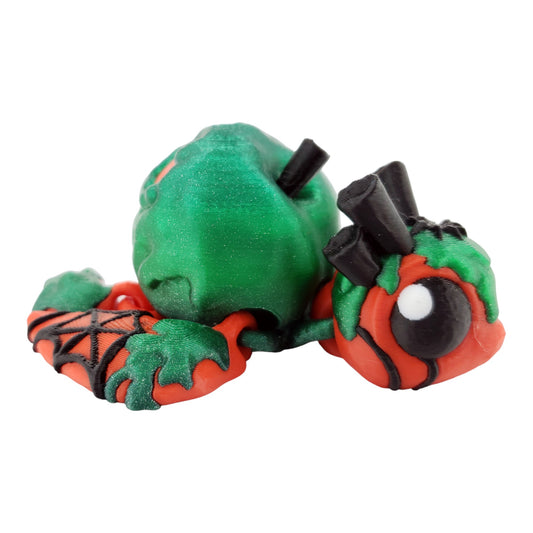Poison Apple Turtle – Articulated 3D Printed Fantasy Figurine | Dark Apple-Inspired Collectible by Cinderwing3D
