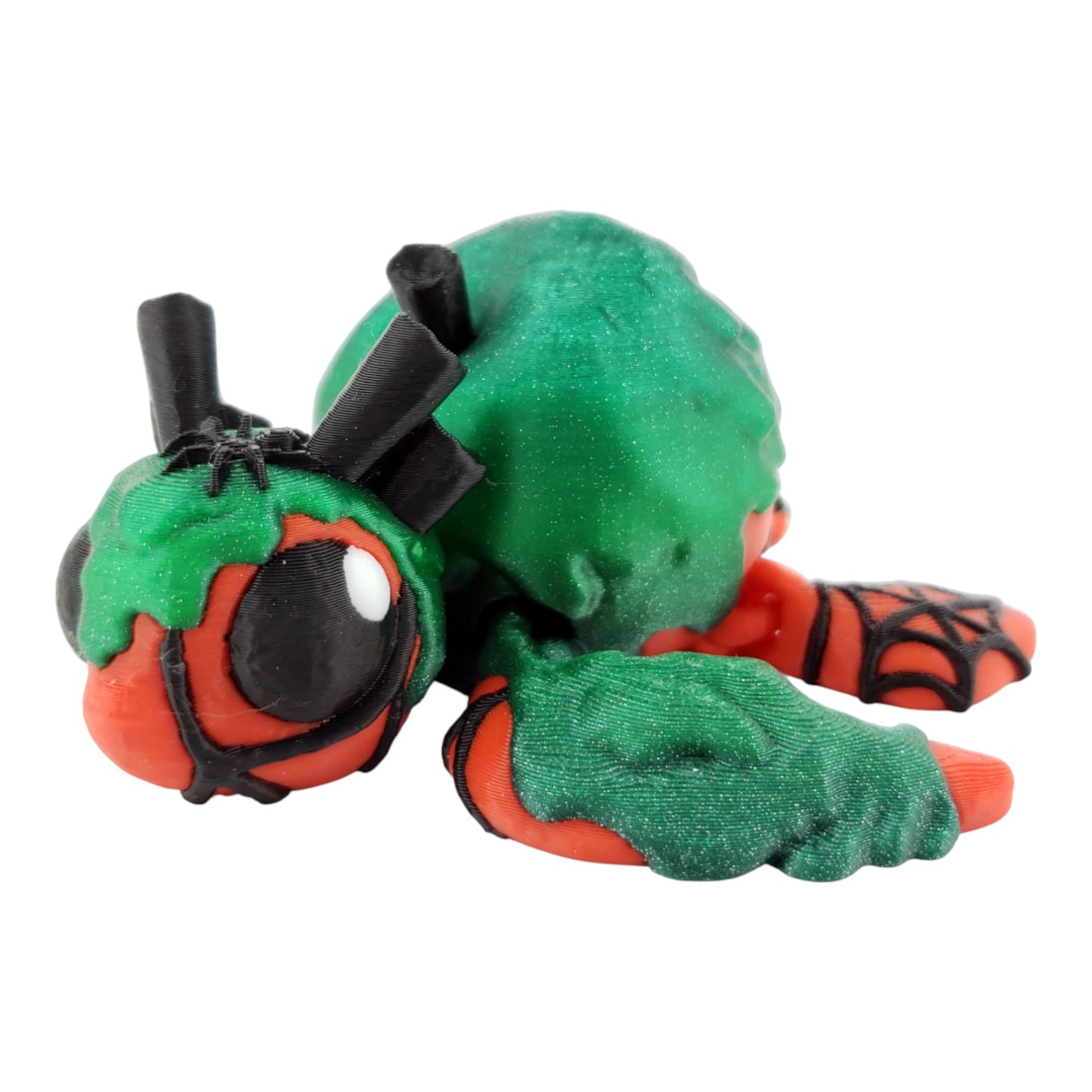 Poison Apple Turtle – Articulated 3D Printed Fantasy Figurine | Dark Apple-Inspired Collectible by Cinderwing3D