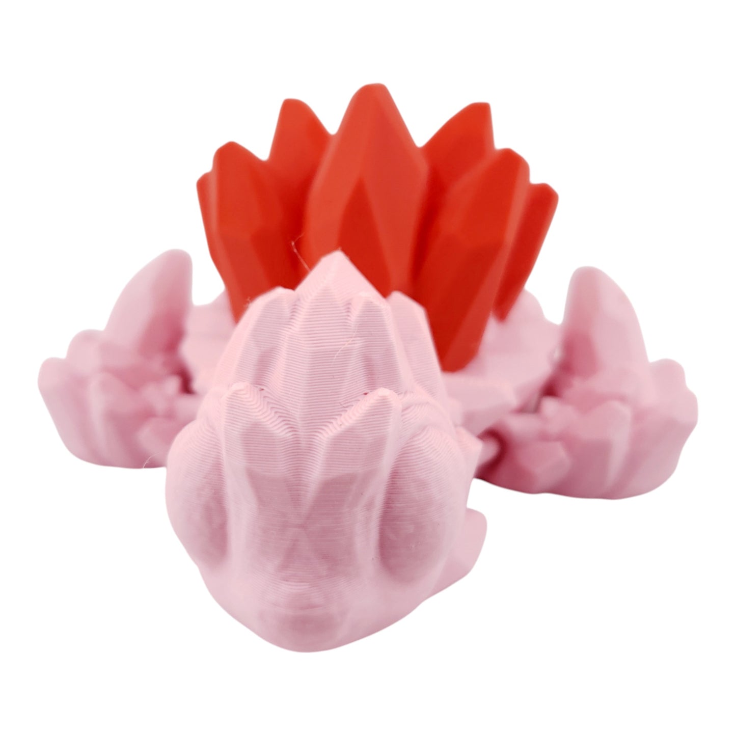 Crystal Shell Turtle – Articulated 3D Printed Fantasy Figurine | Geode-Inspired Collectible by Cinderwing3D