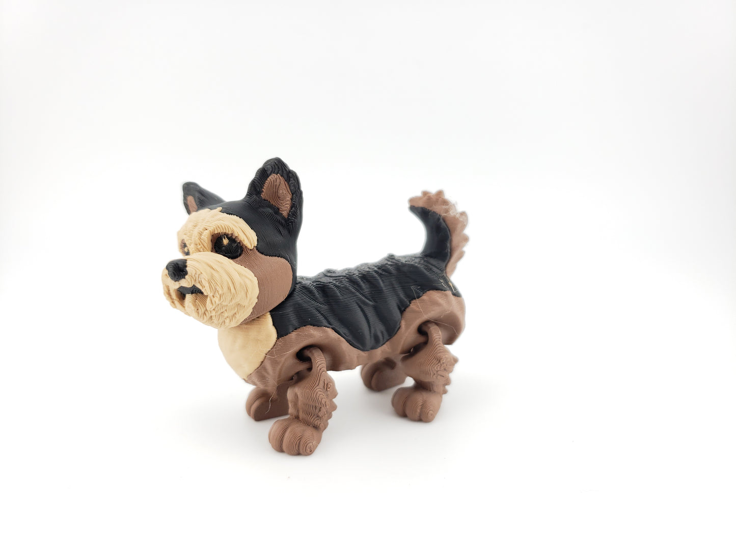 Articulated Yorkie - 3D Printed Fantasy Creature - Authorized Seller - Articulated Figure