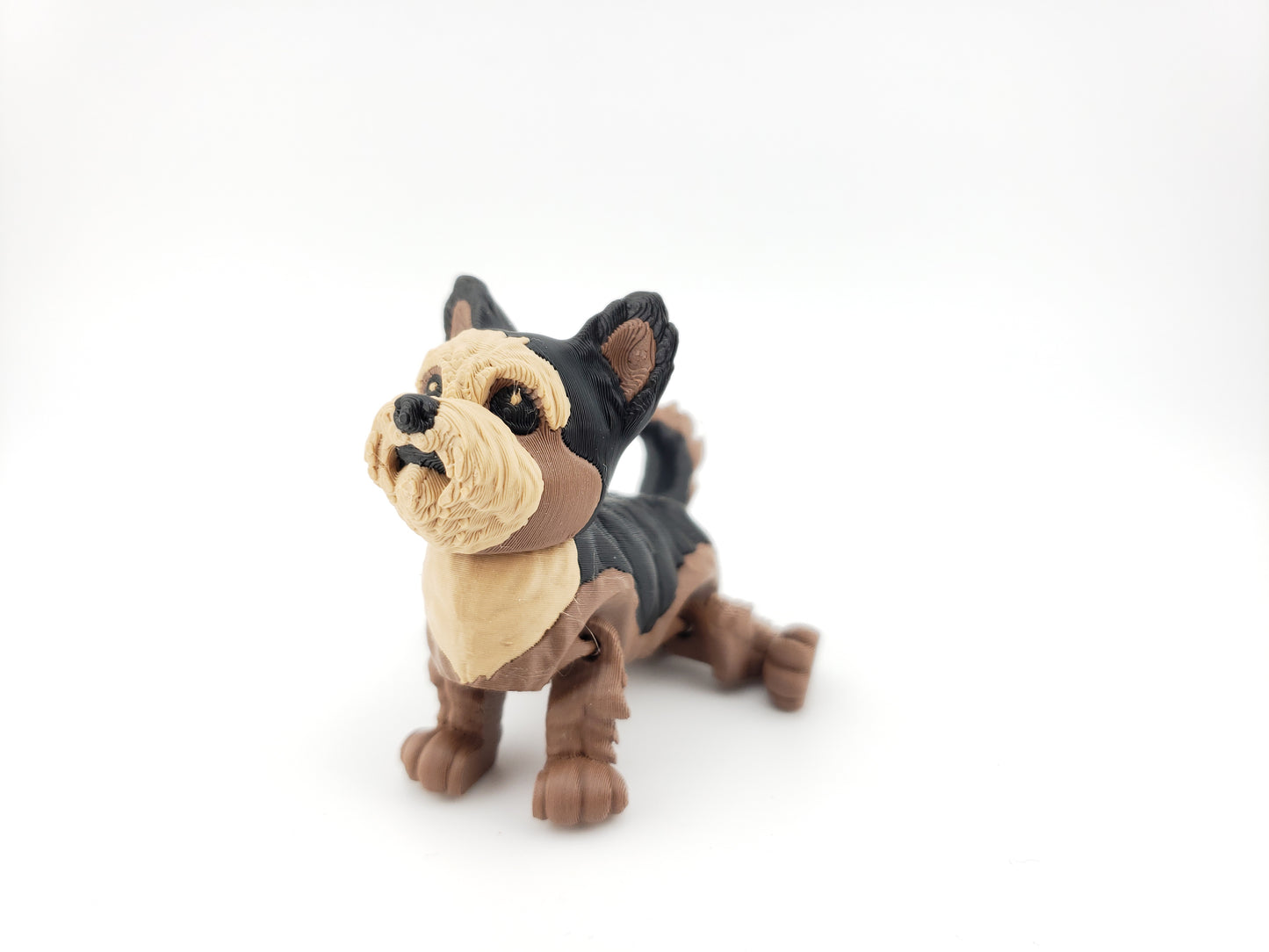 Articulated Yorkie - 3D Printed Fantasy Creature - Authorized Seller - Articulated Figure