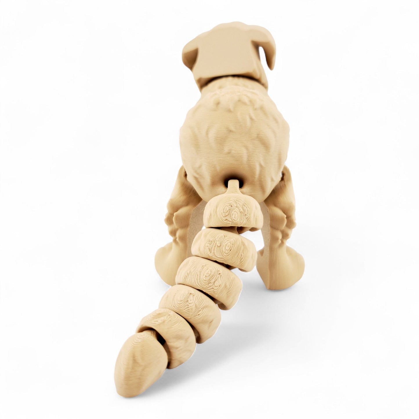 Articulated Golden Retriever – 3D Printed Poseable Collectible | Dog Lover’s Desk or Shelf Decor