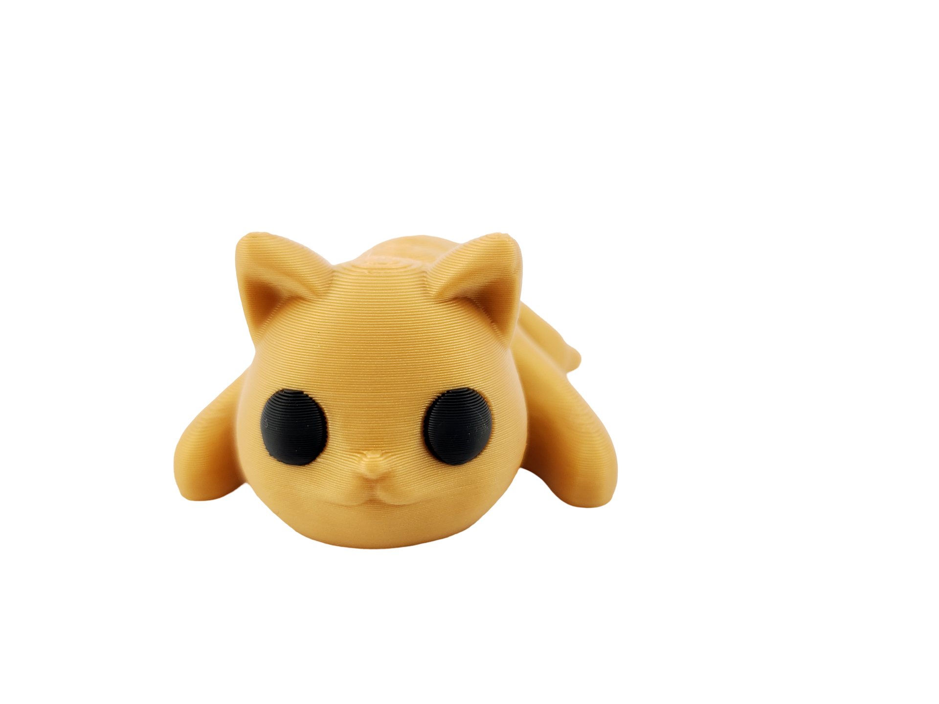 Articulated Cat – 3D Printed Poseable Collectible | Cute Desk or