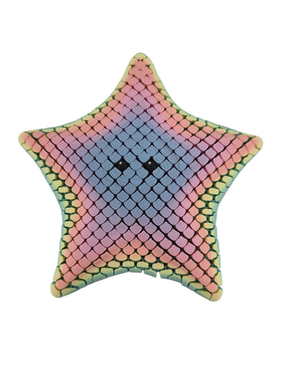 Flexible Pixel Starfish – Large 6.5" Articulated Sea Star Fidget Figure