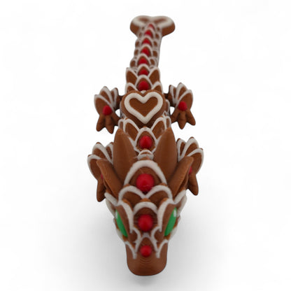 Cookie Baby Dragons – 3D Printed Articulated Fantasy Figurines | Sweet Dessert-Themed Collectibles by Cinderwing3D
