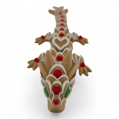 Cookie Baby Dragons – 3D Printed Articulated Fantasy Figurines | Sweet Dessert-Themed Collectibles by Cinderwing3D