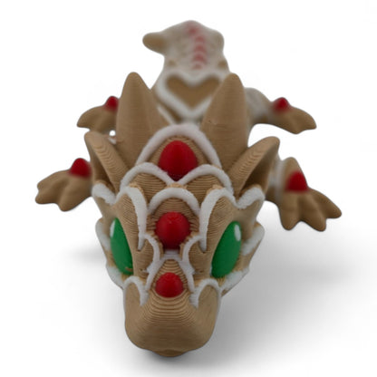 Cookie Baby Dragons – 3D Printed Articulated Fantasy Figurines | Sweet Dessert-Themed Collectibles by Cinderwing3D