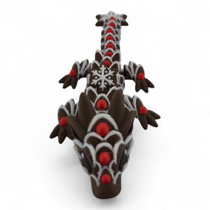 Cookie Baby Dragons – 3D Printed Articulated Fantasy Figurines | Sweet Dessert-Themed Collectibles by Cinderwing3D