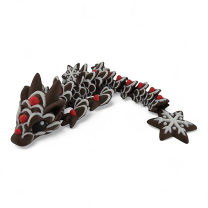 Cookie Baby Dragons – 3D Printed Articulated Fantasy Figurines | Sweet Dessert-Themed Collectibles by Cinderwing3D