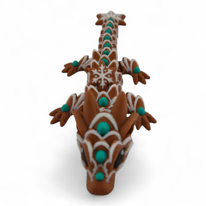 Cookie Baby Dragons – 3D Printed Articulated Fantasy Figurines | Sweet Dessert-Themed Collectibles by Cinderwing3D