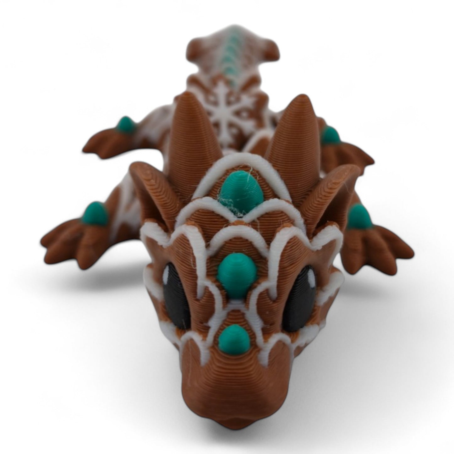 Cookie Baby Dragons – 3D Printed Articulated Fantasy Figurines | Sweet Dessert-Themed Collectibles by Cinderwing3D