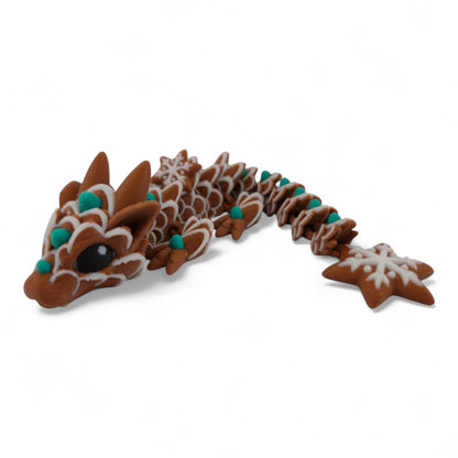 Cookie Baby Dragons – 3D Printed Articulated Fantasy Figurines | Sweet Dessert-Themed Collectibles by Cinderwing3D