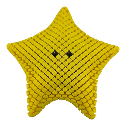 Flexible Pixel Starfish – Large 6.5" Articulated Sea Star Fidget Figure