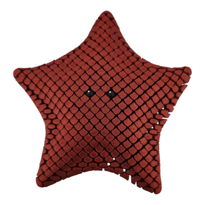 Flexible Pixel Starfish – Large 6.5" Articulated Sea Star Fidget Figure
