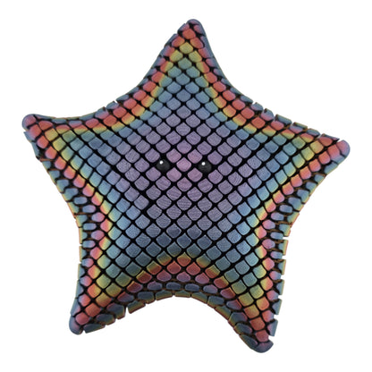 Flexible Pixel Starfish – Large 6.5" Articulated Sea Star Fidget Figure