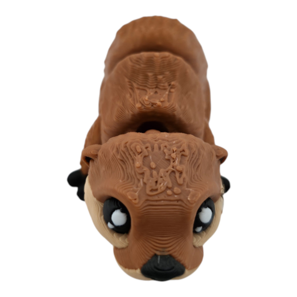 Brown River Otter 3D printed collectible - view 6