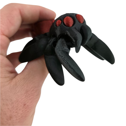 Large Articulated Spiders – 3D Printed Collectible Variations