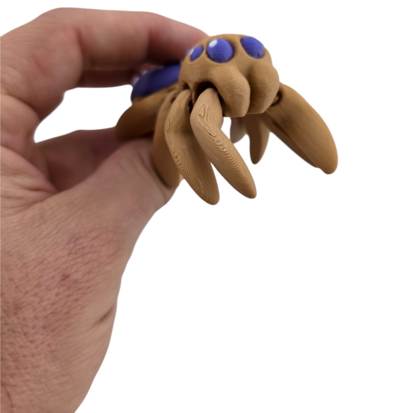 Large Articulated Spiders – 3D Printed Collectible Variations