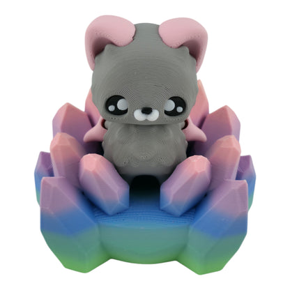 Pixie Animals – 3D Printed Articulated Fantasy Creatures | Cow, Goat, Goose, Cat, Pumpkin Pixie, Spirit Pixie & More