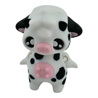 Pixie Animals – 3D Printed Articulated Fantasy Creatures | Cow, Goat, Goose, Cat, Pumpkin Pixie, Spirit Pixie & More