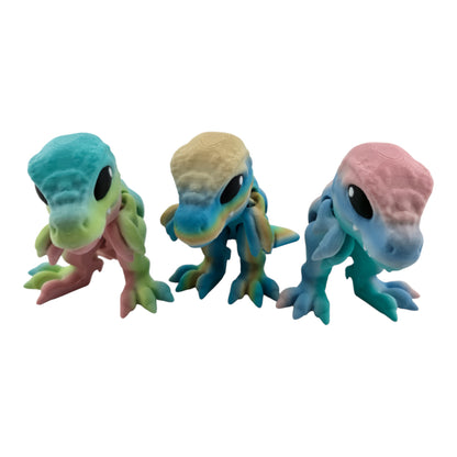 Articulated T-Rex – 3D Printed Fantasy Dinosaur Collectible | Poseable Design