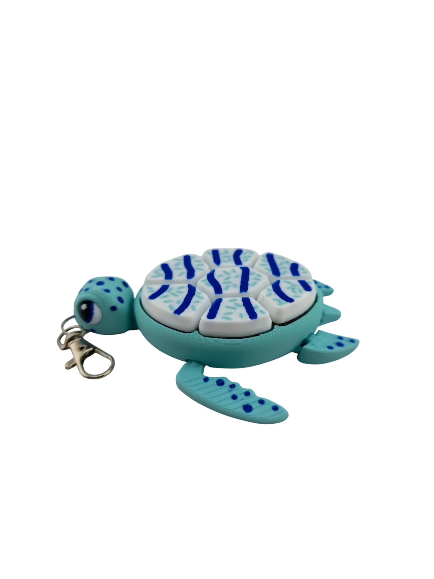 Turtle Fidget Clickers - Desktop and Keychains - Sensory Figures, Mechanical Keys - Autism, ADHD, Stress, Anxiety Relief