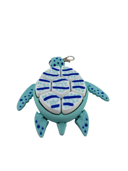Turtle Fidget Clickers - Desktop and Keychains - Sensory Figures, Mechanical Keys - Autism, ADHD, Stress, Anxiety Relief