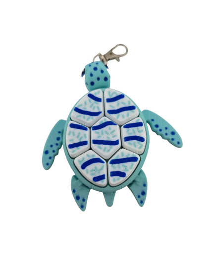 Turtle Fidget Clickers - Desktop and Keychains - Sensory Figures, Mechanical Keys - Autism, ADHD, Stress, Anxiety Relief