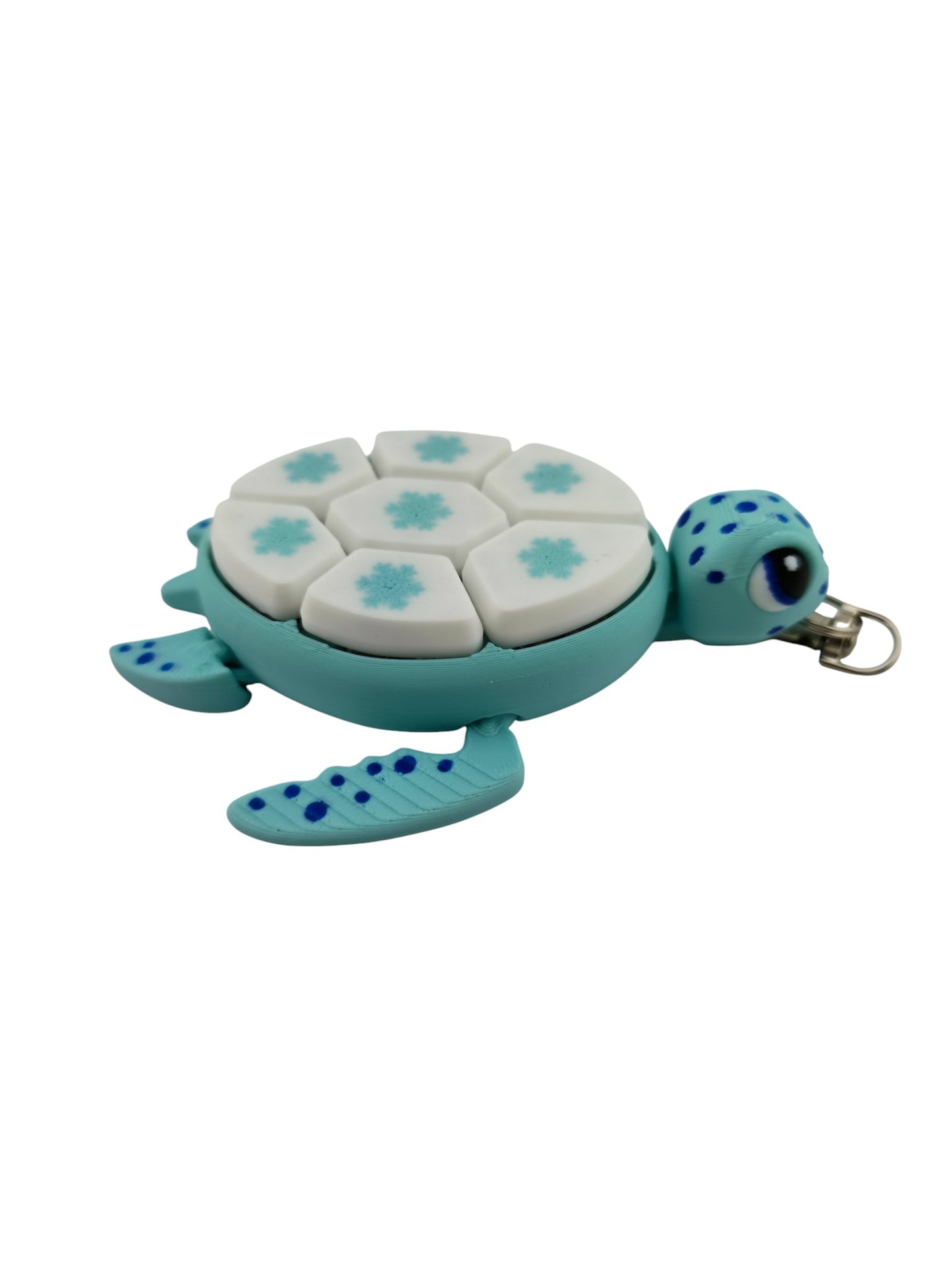 Turtle Fidget Clickers - Desktop and Keychains - Sensory Figures, Mechanical Keys - Autism, ADHD, Stress, Anxiety Relief