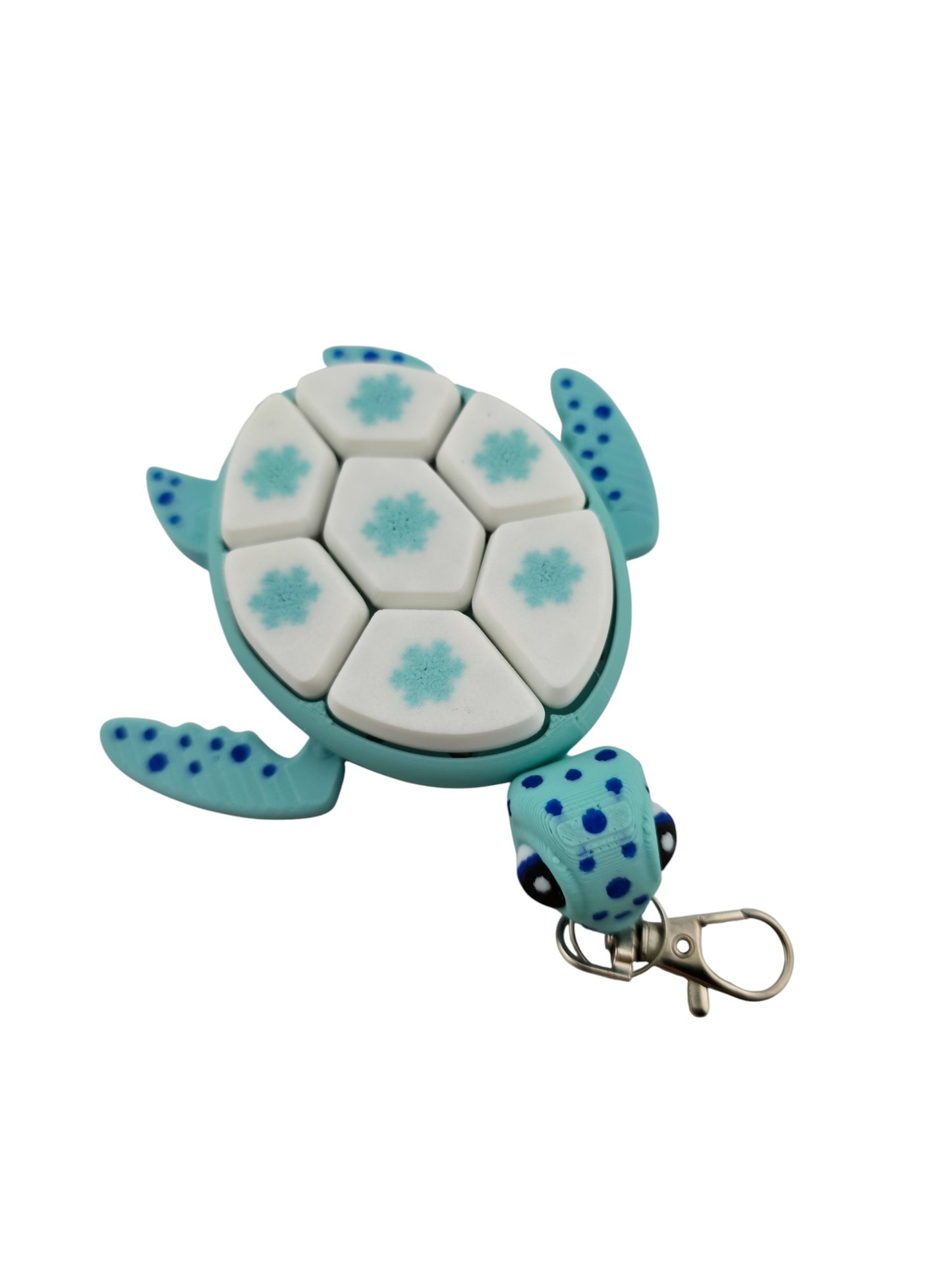 Turtle Fidget Clickers - Desktop and Keychains - Sensory Figures, Mechanical Keys - Autism, ADHD, Stress, Anxiety Relief