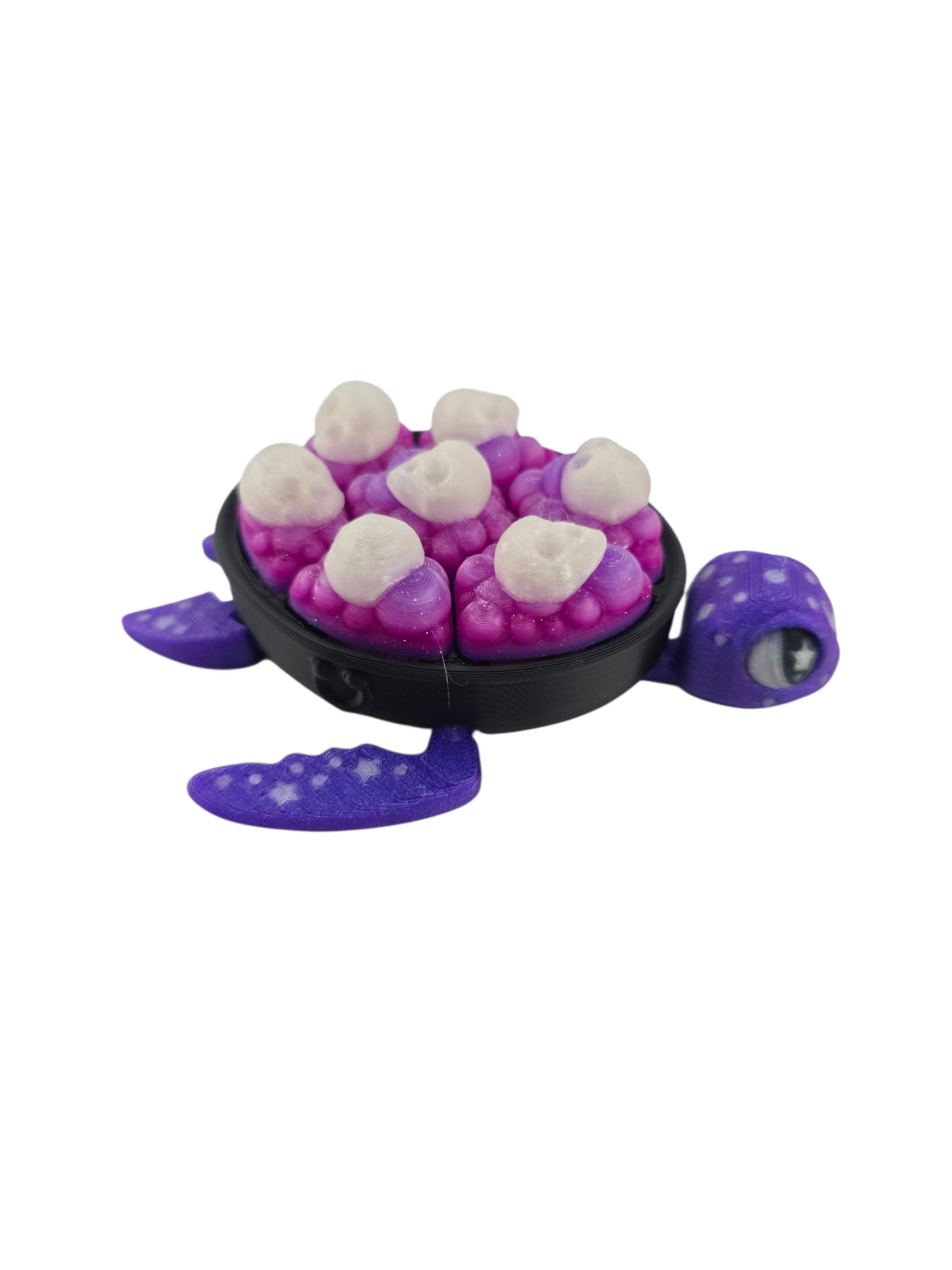 Turtle Fidget Clickers - Desktop and Keychains - Sensory Figures, Mechanical Keys - Autism, ADHD, Stress, Anxiety Relief