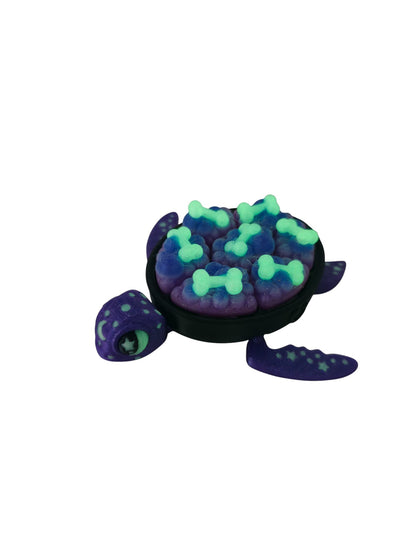 Turtle Fidget Clickers - Desktop and Keychains - Sensory Figures, Mechanical Keys - Autism, ADHD, Stress, Anxiety Relief