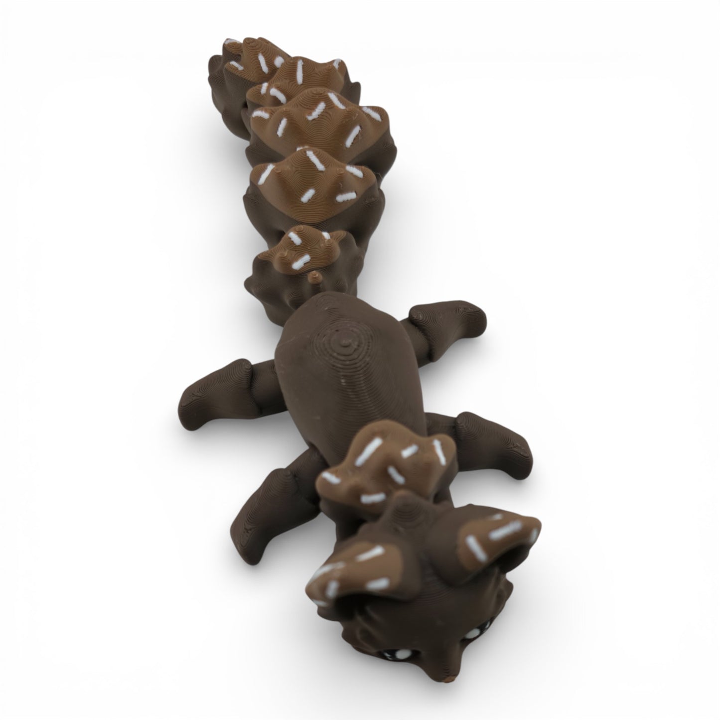 Brownie Fox – 7.5" Articulated 3D Printed Fantasy Figurine | Sweet Dessert-Inspired Collectible (Copy)