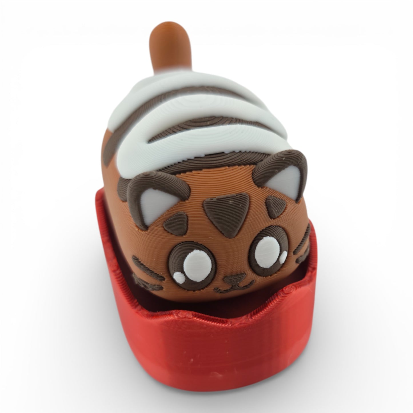BonBon Chocolate Cat Clicker – 3D Printed Mechanical Click Sensory Pad for Desk, Stress Relief, Anxiety, ADHD