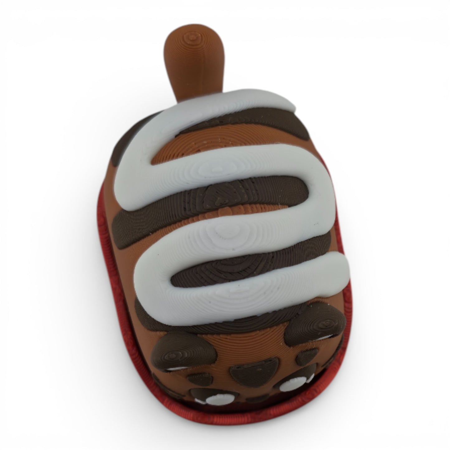 BonBon Chocolate Cat Clicker – 3D Printed Mechanical Click Sensory Pad for Desk, Stress Relief, Anxiety, ADHD