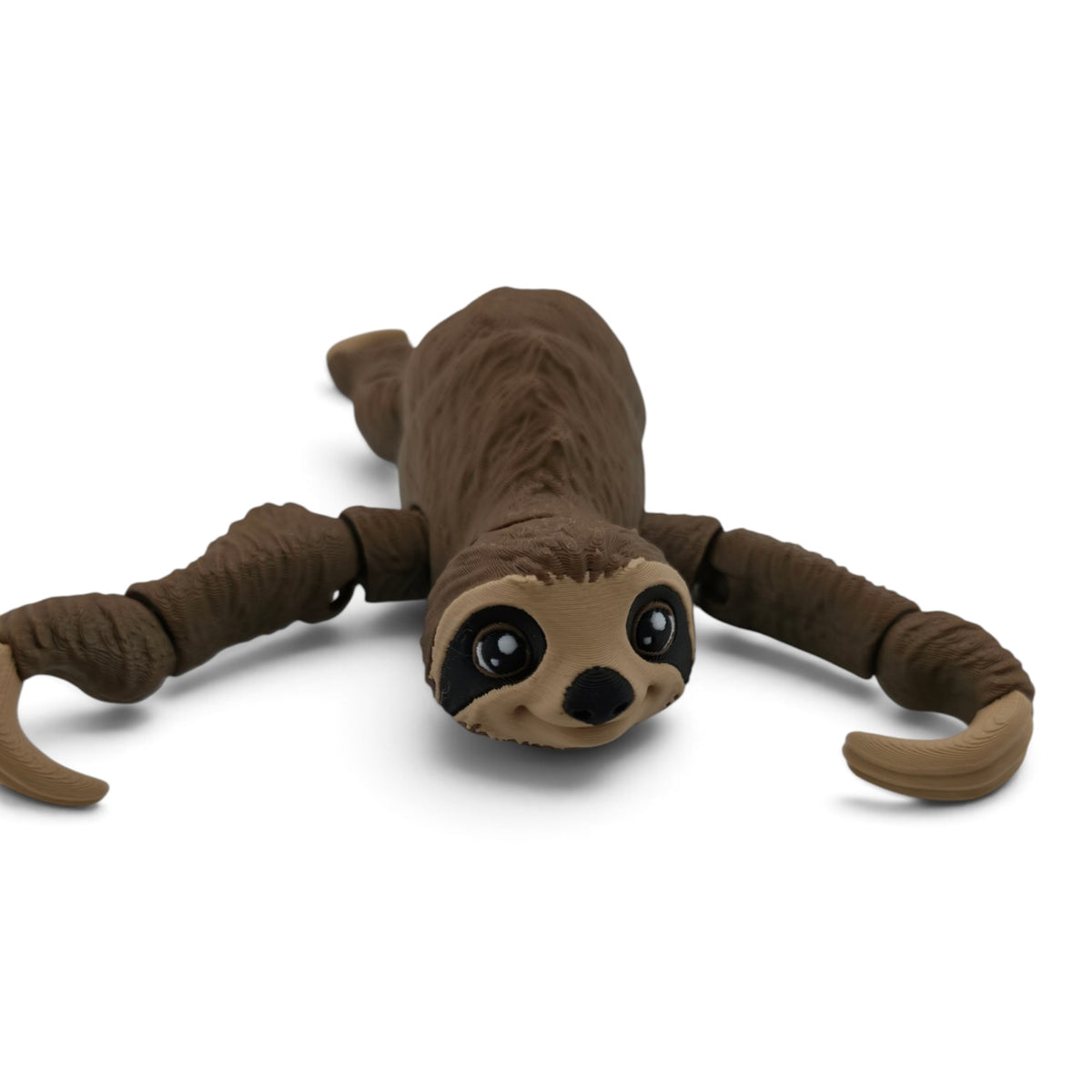 Sloth With Tree – 3D Printed Articulated Figurine | Flexible Collectible Desk Decor